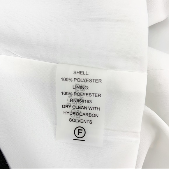 Calvin Klein Black Floral Cutout Shift Dress Crew Neck Sleeveless Size 2 Career - Picture 6 of 7